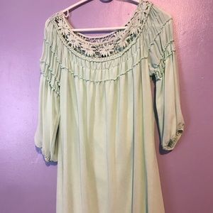 3/4  sleeve dress